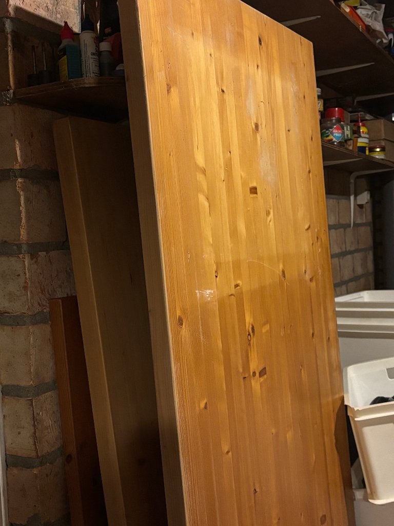 tafelblad, Huis en Inrichting, Tafels | Eettafels, Ophalen, Gebruikt, 50 tot 100 cm, 150 tot 200 cm