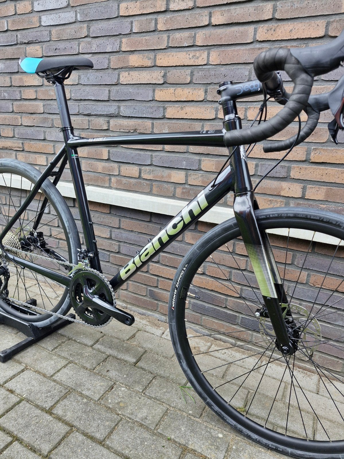 Nieuw: Bianchi Via Nirone 7 disc racefiets maat 63cm XL, Fietsen en Brommers, Heren, Info@bimici.nl, 57 tot 61 cm, Meer dan 20 versnellingen