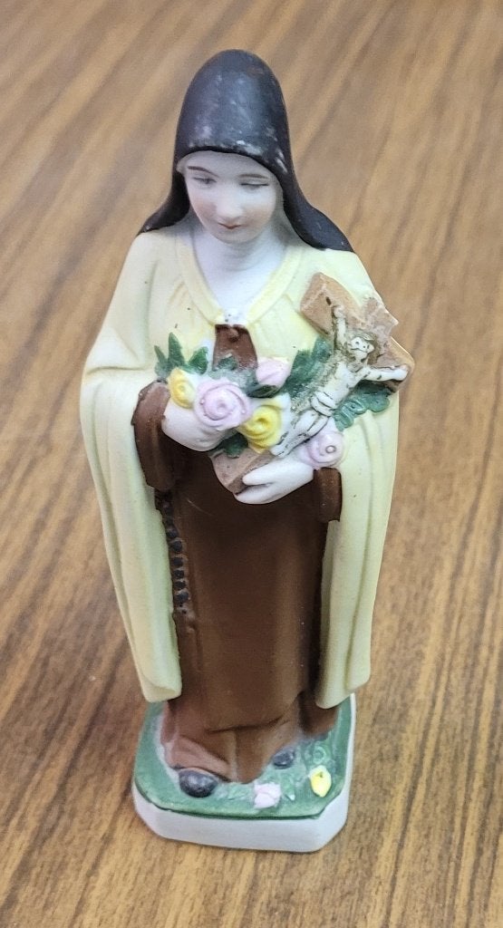 Beeld heilige Theresia van Lisieux, Ophalen