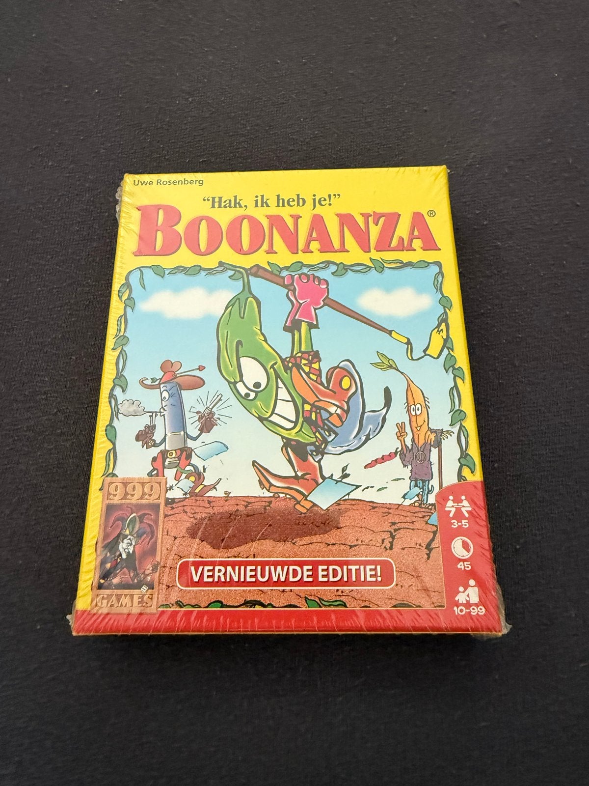 Boonanza Kaartspel nieuw, Drie of vier spelers, Ophalen, Nieuw