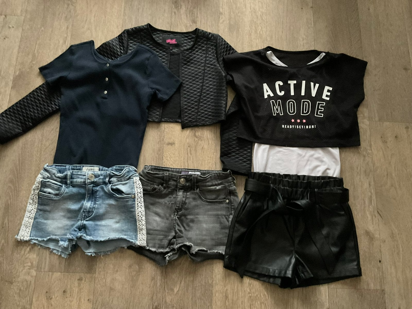 Maat 146 zgan samen €6;50, Ophalen of Verzenden, Zo goed als nieuw, Meisje, Broek