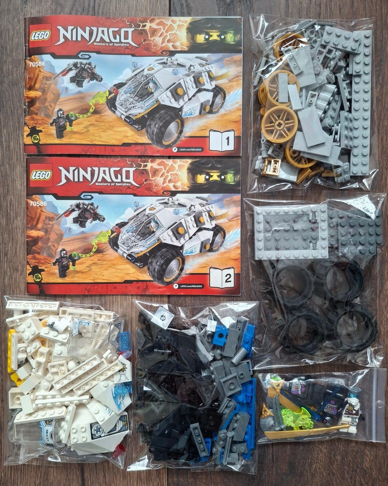 LEGO Ninjago 70588 Titanium Ninja Tumbler, Ophalen of Verzenden, Zo goed als nieuw