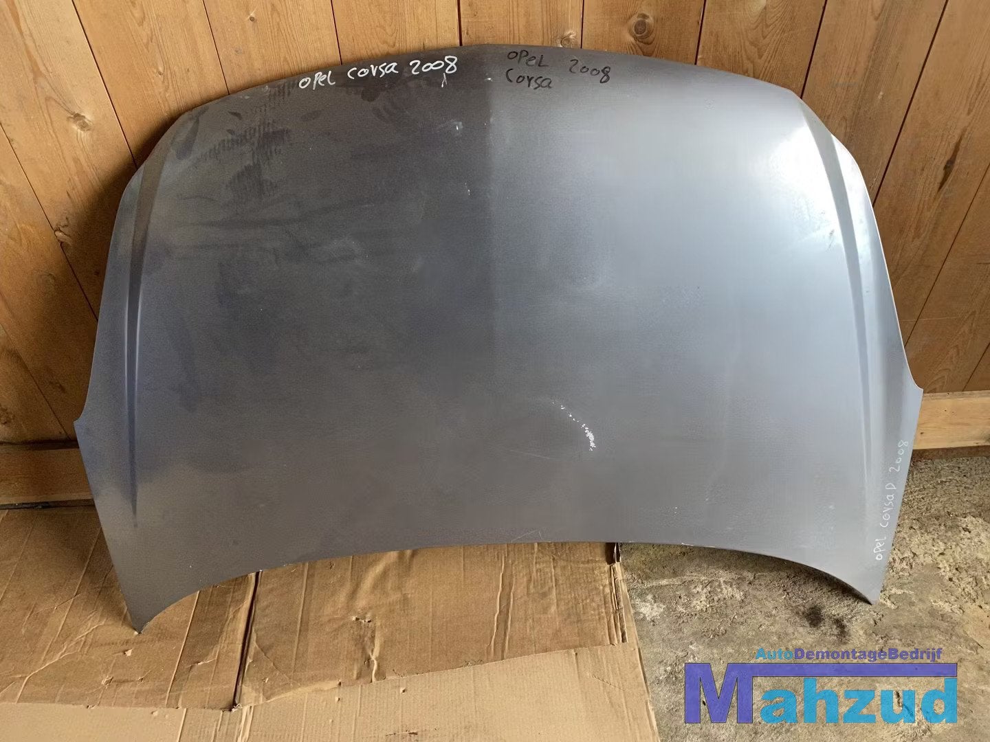 OPEL CORSA D Grijs motorkap 2006-2014, Auto-onderdelen, Carrosserie en Plaatwerk, Gebruikt, Opel Automobile GmbH, Ophalen of Verzenden