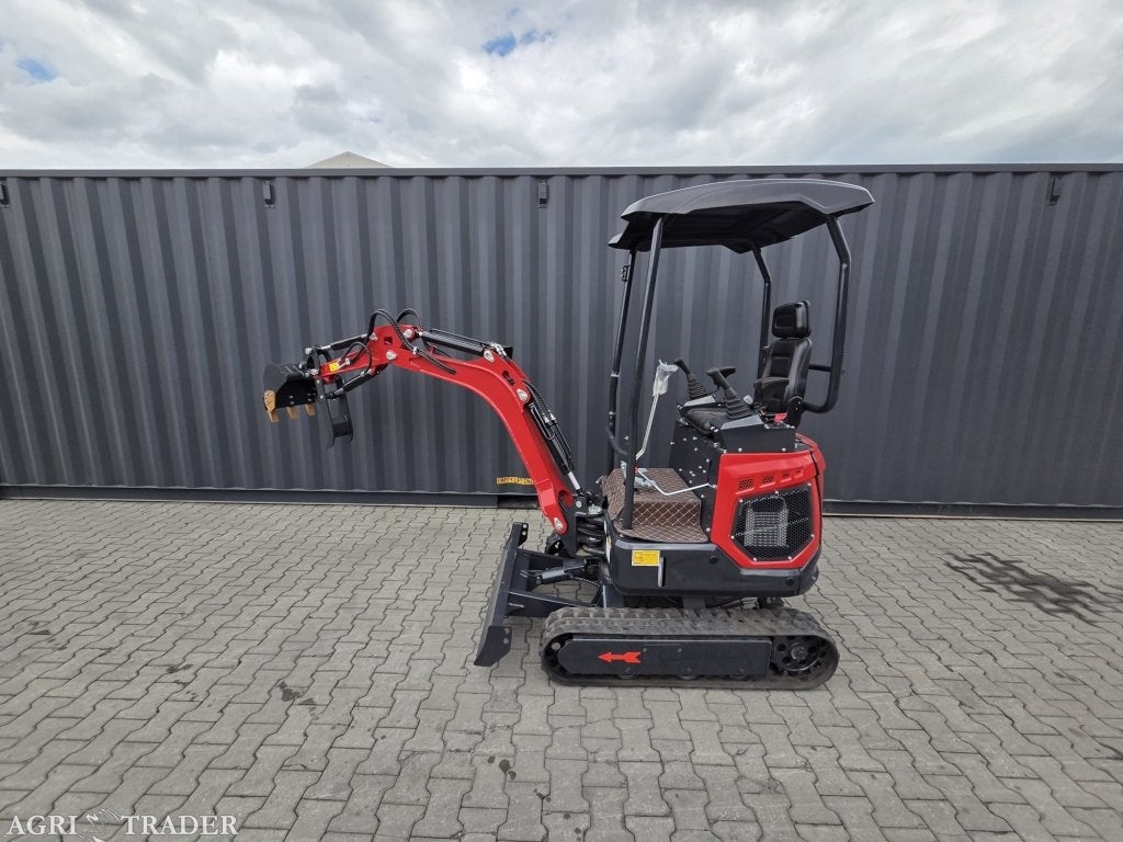 Minigraver Graafmachine Yama S15 Kingway GRATIS DUIM 3BAKKEN, Zakelijke goederen, Machines en Bouw | Kranen en Graafmachines, Verzenden