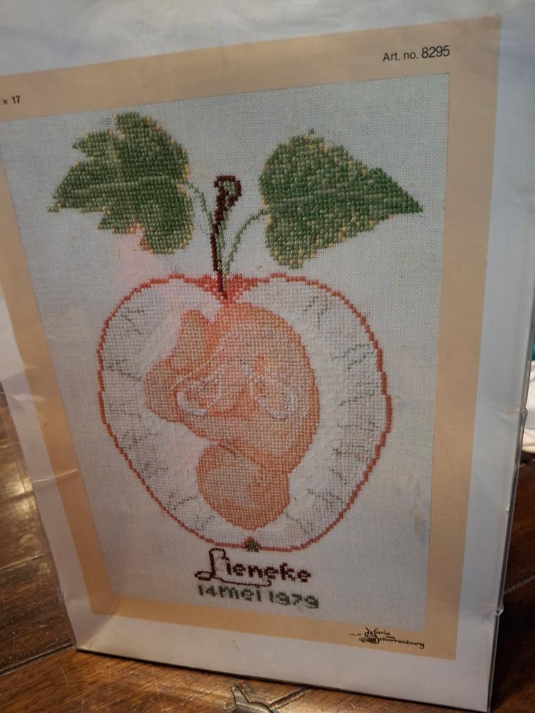Geboorte pakket-appel, Ophalen of Verzenden, Nieuw, Borduurpakket
