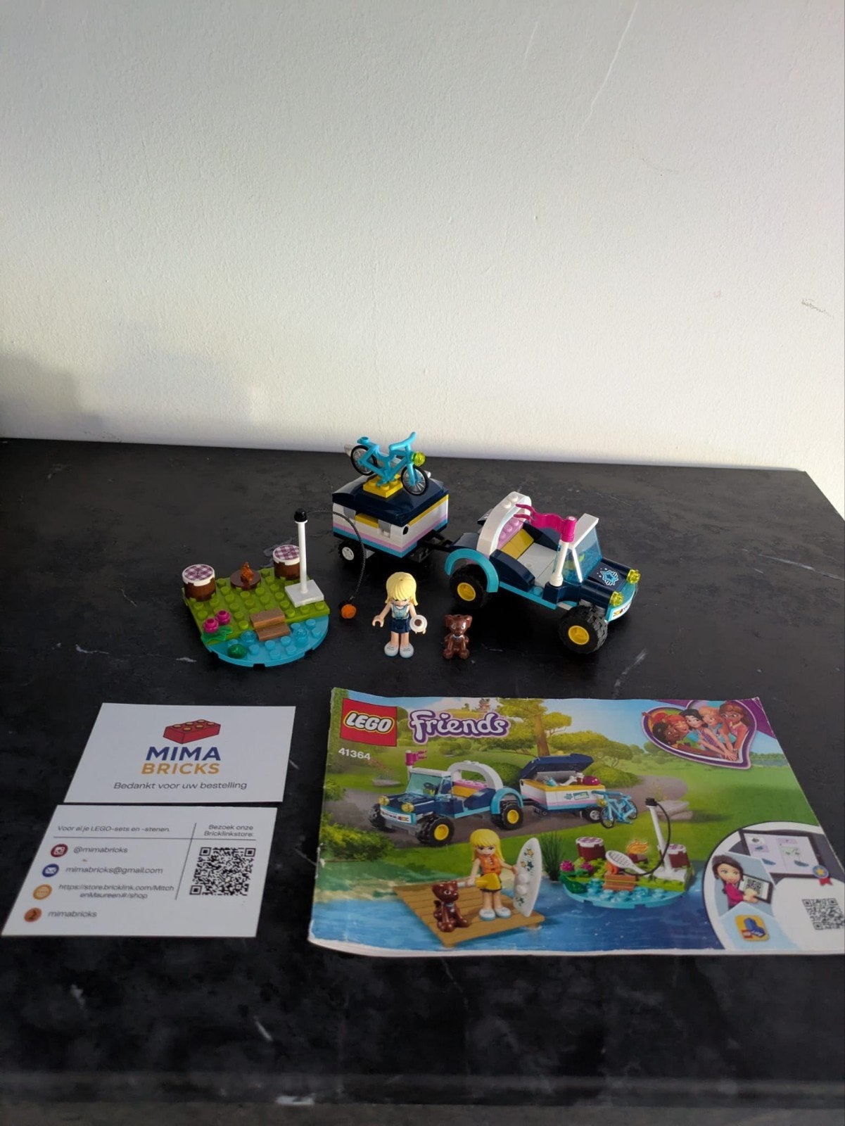 Lego Friends 41364 Stephanie's Buggy & Trailer Complete Set, Compleet, Gebruikt, Lego, Aastvej 1, 7190 Billund, Denmark