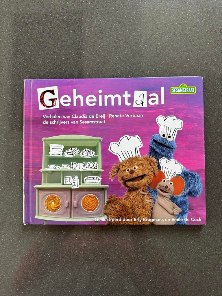 Geheimtaal - Sesamstraat Voorleesboek, Fictie algemeen, Jongen of Meisje, Ophalen of Verzenden, Zo goed als nieuw