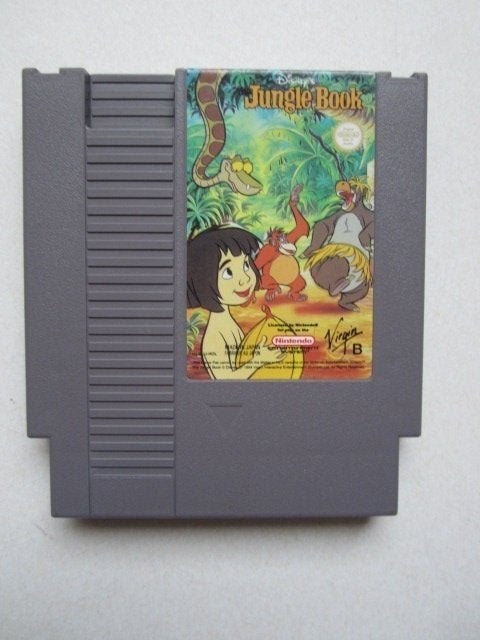 Jungle Book NES Nintendo (Junglebook), Spelcomputers en Games, Games | Nintendo NES, 1 speler, Ophalen of Verzenden, Zo goed als nieuw
