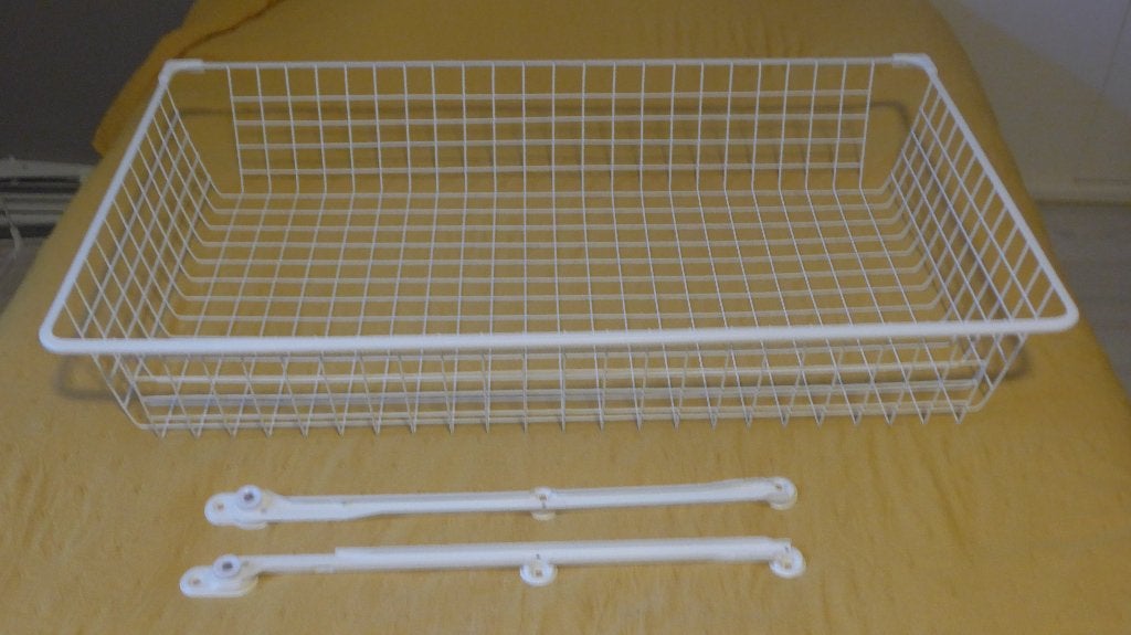 2 Draadmanden 100 cm voor IKEA PAX kast incl. geleiders, Ophalen, Gebruikt, 100 tot 150 cm, Minder dan 100 cm