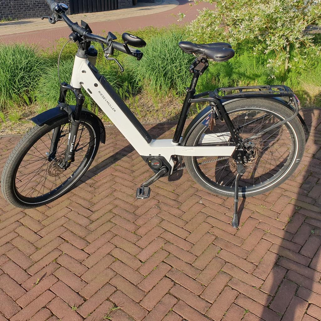 Riesemuller Nevo GT vario Perf CX 625 Wh Kiox, Zo goed als nieuw, 51 tot 55 cm, 50 km per accu of meer, Ophalen