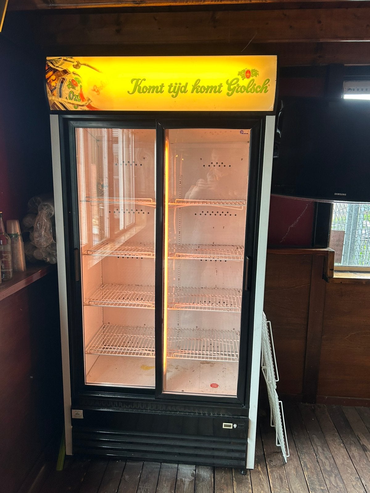 Grolsch horeca snelkoeler koelkast, Witgoed en Apparatuur, Koelkasten en IJskasten, Ophalen, 200 liter of meer, 60 cm of meer
