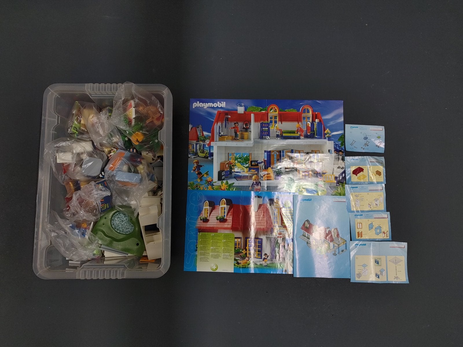 Grote hoeveelheid playmobil oa ziekenhuis, woonhuis en meer, Ophalen, Gebruikt, Complete set, Overige typen