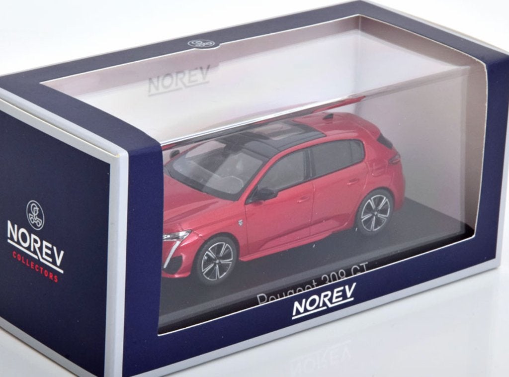 PEUGEOT 308 GT '21 ELIXIR ROOD SCHAAL 1/43 NOREV ref. 473932, Verzenden, Nieuw, Auto, Norev