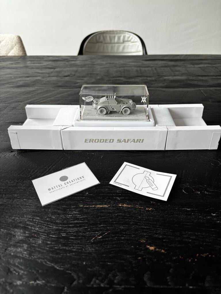Porsche 911 Eroded Safari Hot Wheels x Arsham, Hobby en Vrije tijd, Modelauto's | Overige schalen, Nieuw, Auto, Ophalen of Verzenden