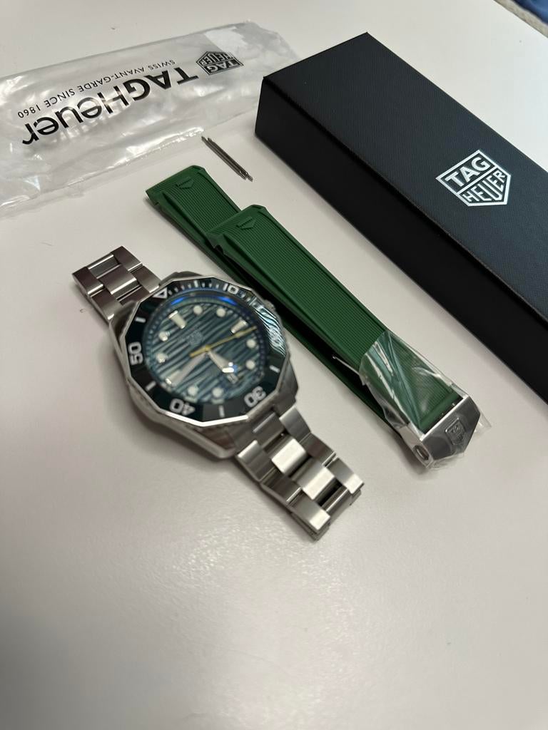 TAG HEUER AQUARACER PROFESSIONAL 300 DATE Automatic, 42 mm, Sieraden, Tassen en Uiterlijk, Horloges | Heren, Overige merken, Staal