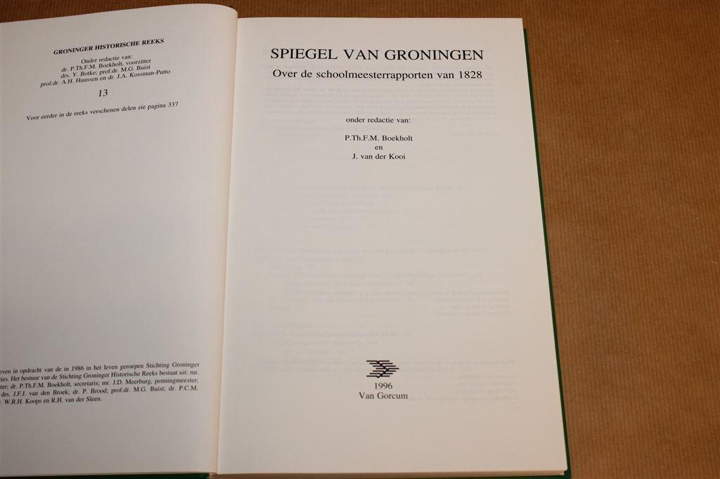 Spiegel van Groningen — Schoolmeesterrapporten 1828, Ophalen of Verzenden, Zo goed als nieuw