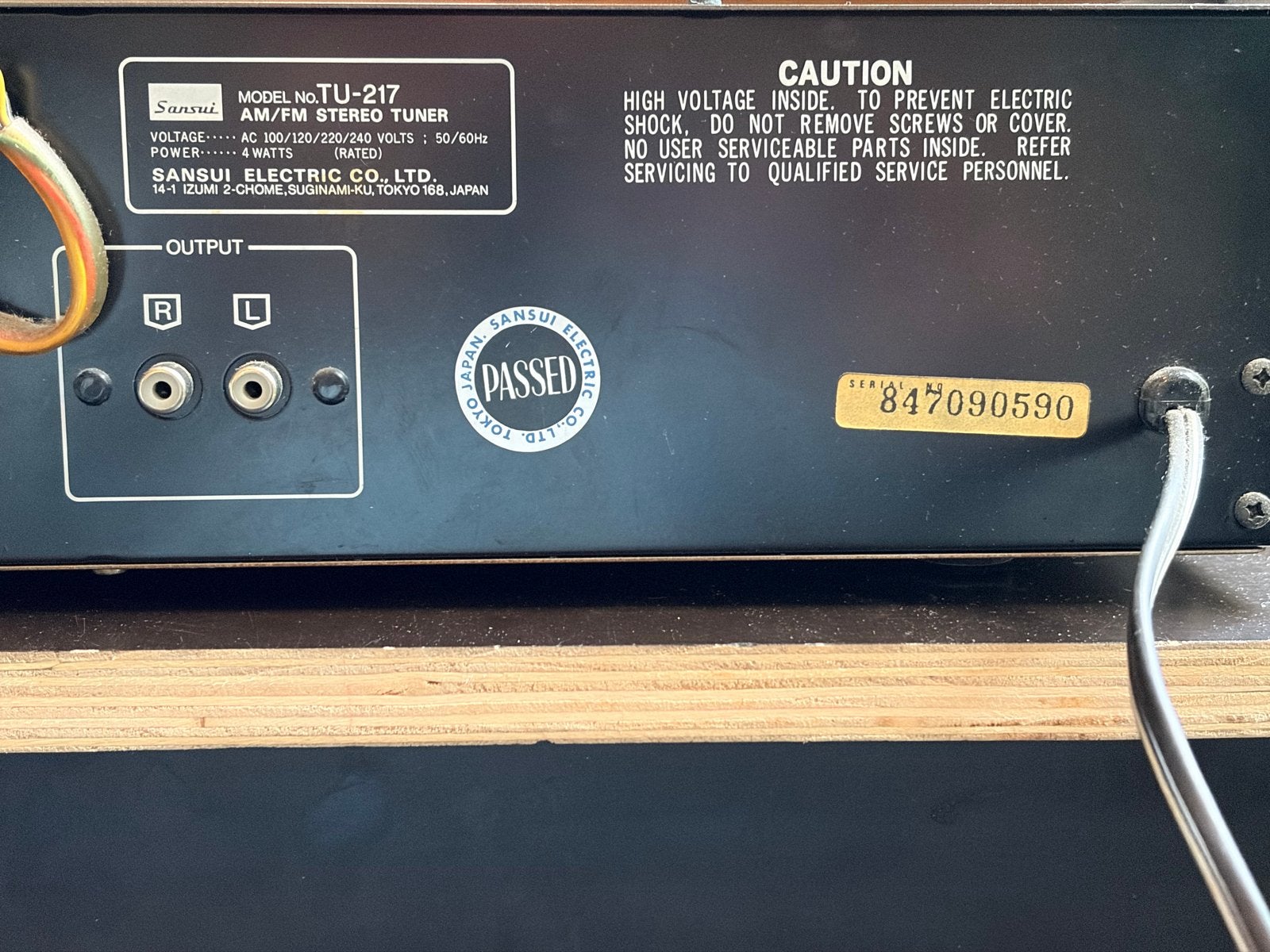 Sansui TU-217 AM/FM Stereo Tuner - Vintage Audio, Ophalen, Gebruikt, Analoog