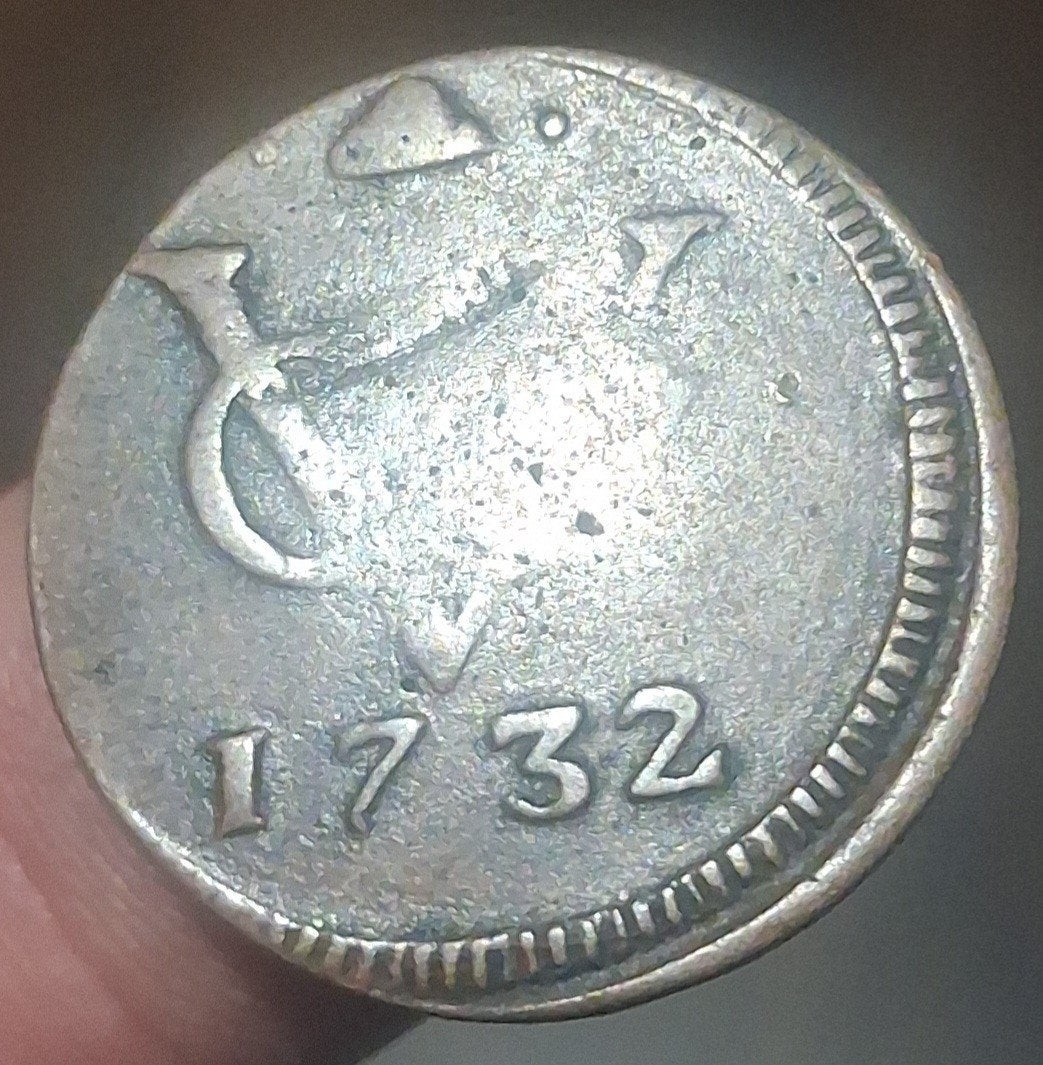 bodemvondst - VOC - duit - 1723 - Gelderland - top munt !!!, Postzegels en Munten, Ophalen of Verzenden, Vóór koninkrijk, Overige waardes