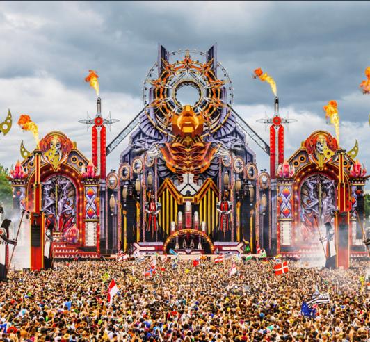 4x defqon vrijdag ticket, Drie personen of meer, Ticket of Toegangskaart