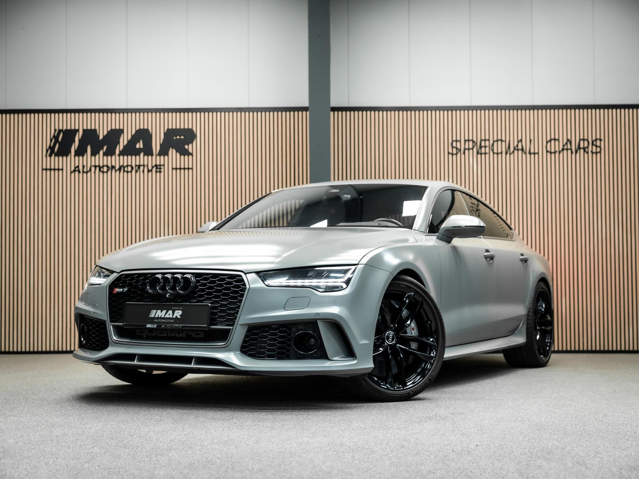 Audi RS7 Sportback 4.0 TFSI quattro performance Pro Line Plu, Auto's, Audi, Automaat, Gebruikt, 4 stoelen, 120 €/maand
