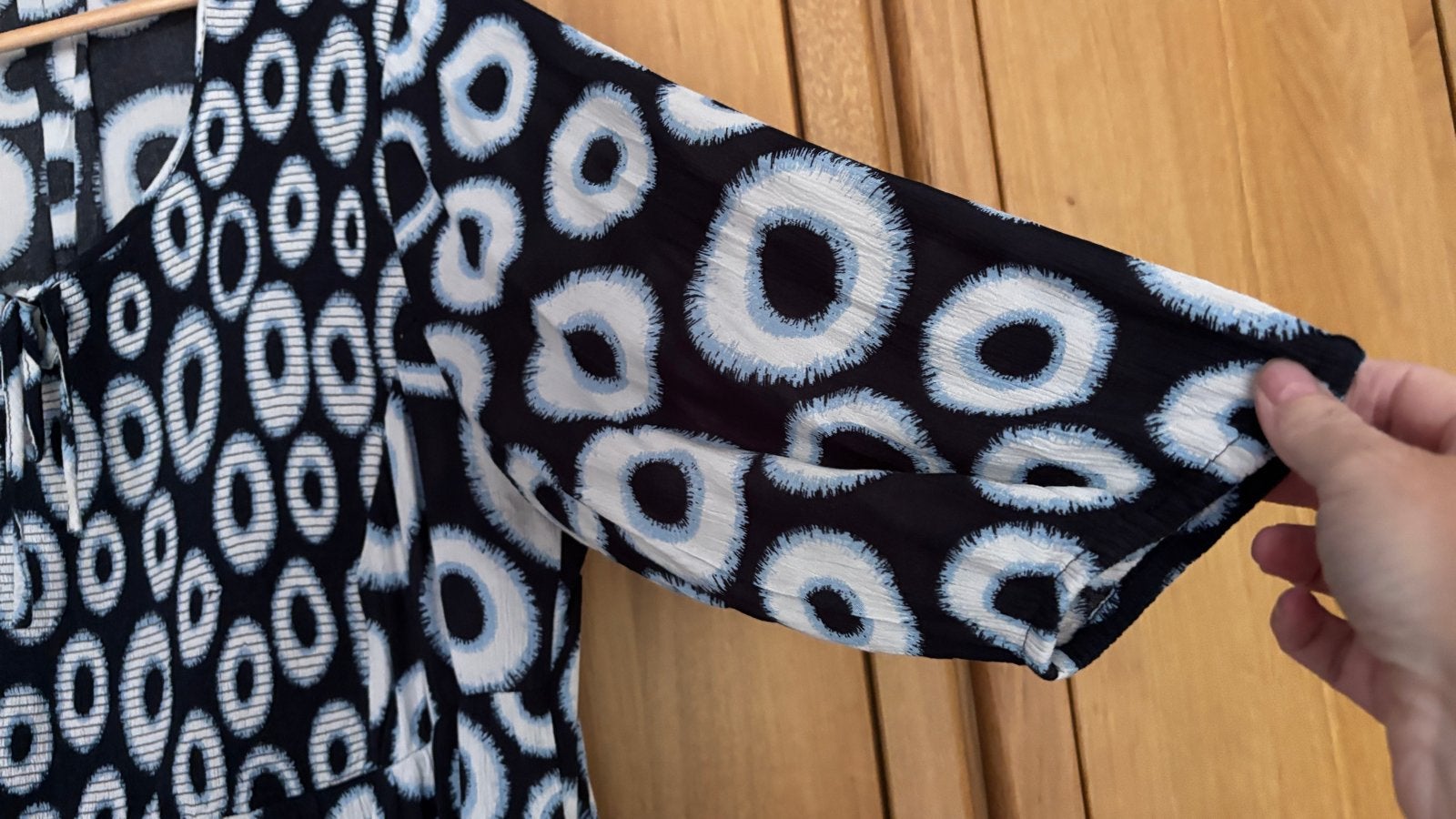 Ulla Popken Tuniek met Grafische Print, Zwart, Maat 46/48 (XL) of groter, Ophalen of Verzenden, Zo goed als nieuw