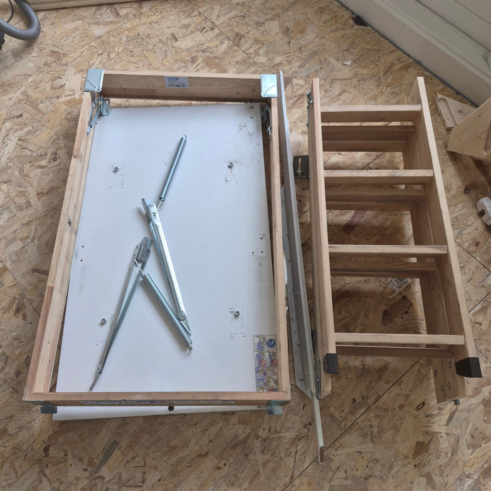 Keylite Vlieringtrap KYL 08 - 70x120cm, H=2.8m, Ophalen, Trap, Nieuw, Opvouwbaar of Inschuifbaar