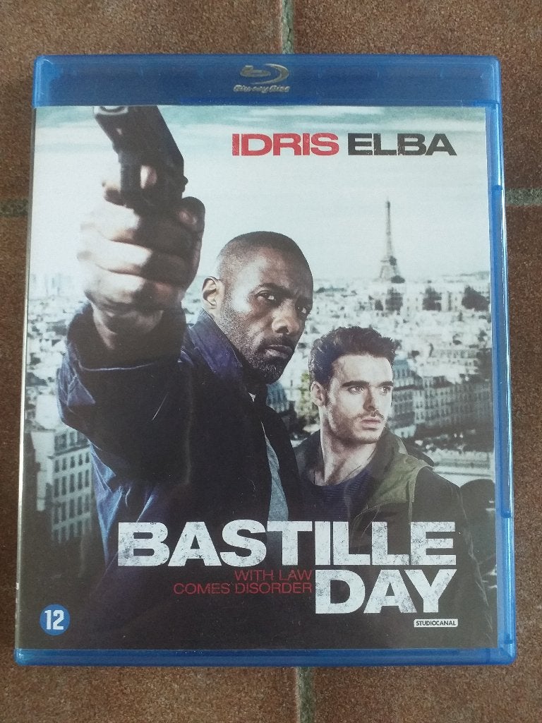 Bastille Day Bluray, Engels, Nederlands, Film, Actie