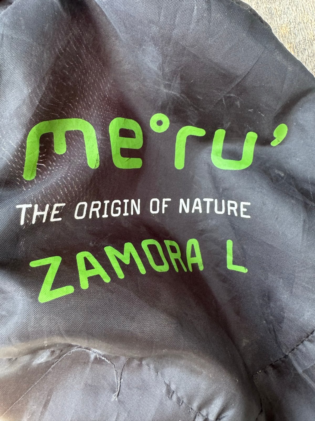 Meru Zamora L slaapmat - Comfortabel en lichtgewicht, Ophalen of Verzenden, Gebruikt, 1-persoons
