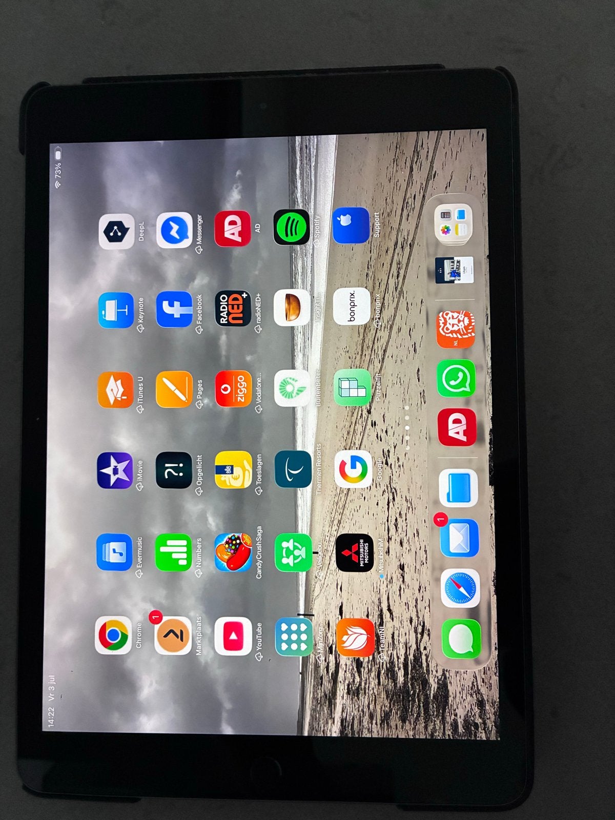 iPad (8e generatie) Wi-Fi 32GB (2020) - Model A2270, Computers en Software, Apple iPads, Gebruikt, Apple iPad, Wi-Fi, 10 inch
