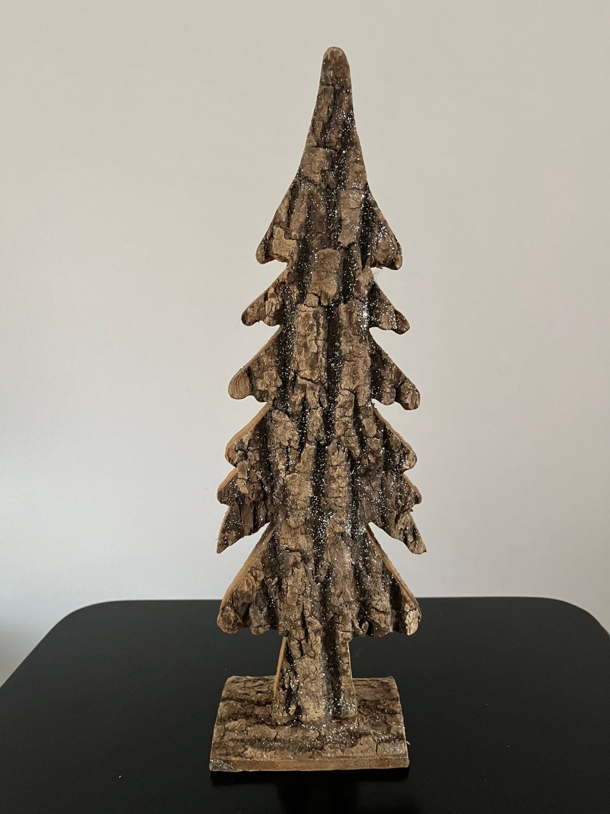 Houten kerstboom 38 hg zwaar dennenhout, Ophalen of Verzenden, Zo goed als nieuw