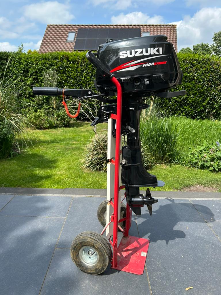 Suzuki 4pk 4takt, Watersport en Boten, Ophalen, Zo goed als nieuw, Motor en Techniek, Motorboot