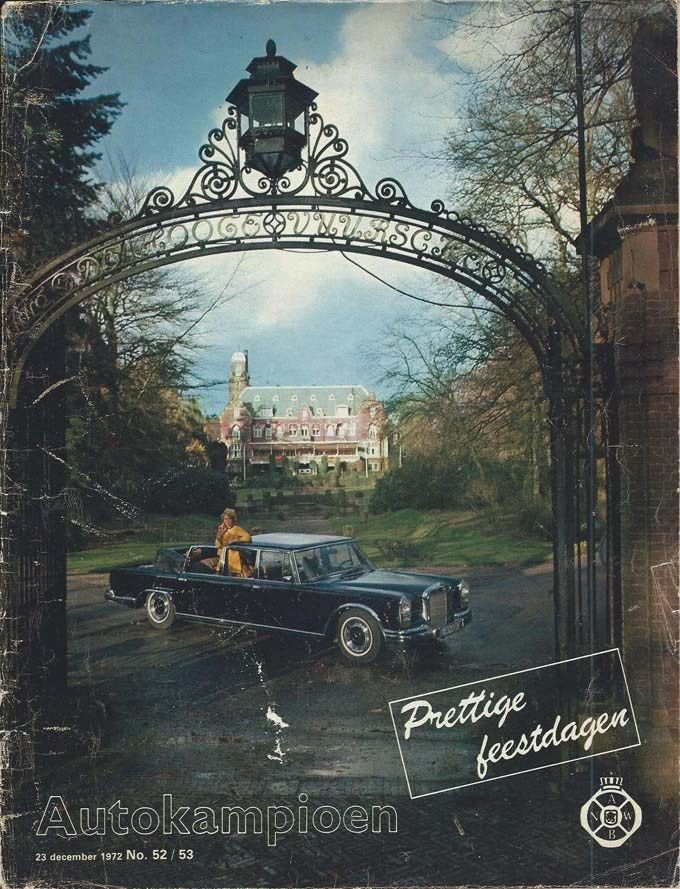 Autokampioen 52/53 1972 : Mercedes Benz 600 - Dune Buggy, Ophalen of Verzenden, Gelezen, Algemeen