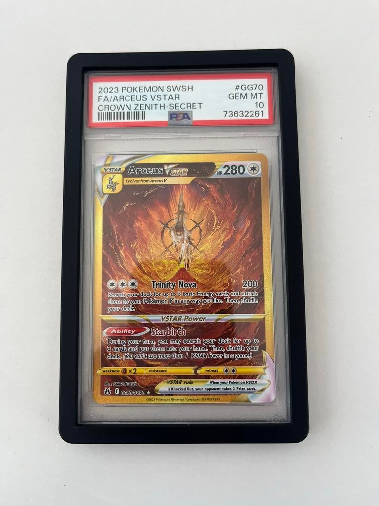 Psa 10 Arceus gg70, Ophalen, Zo goed als nieuw