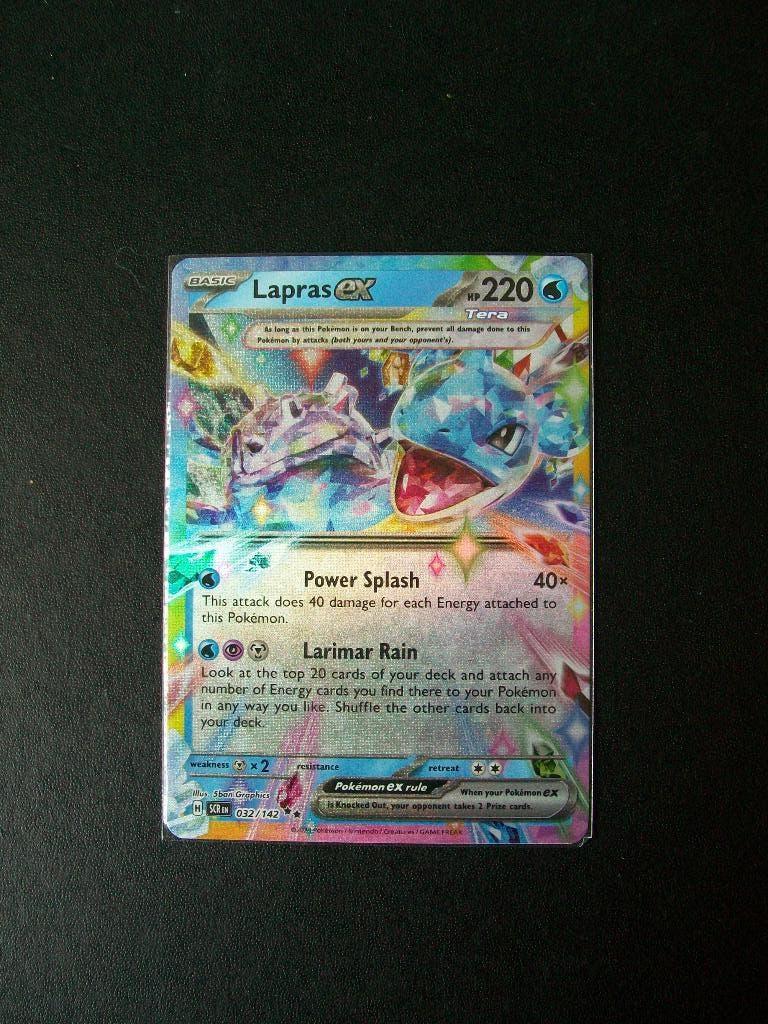 1891. Nieuwe Pokemon Kaart LAPRAS EX HP 220 (032/142), Hobby en Vrije tijd, Verzamelkaartspellen | Pokémon, Verzenden, Nieuw, Losse kaart