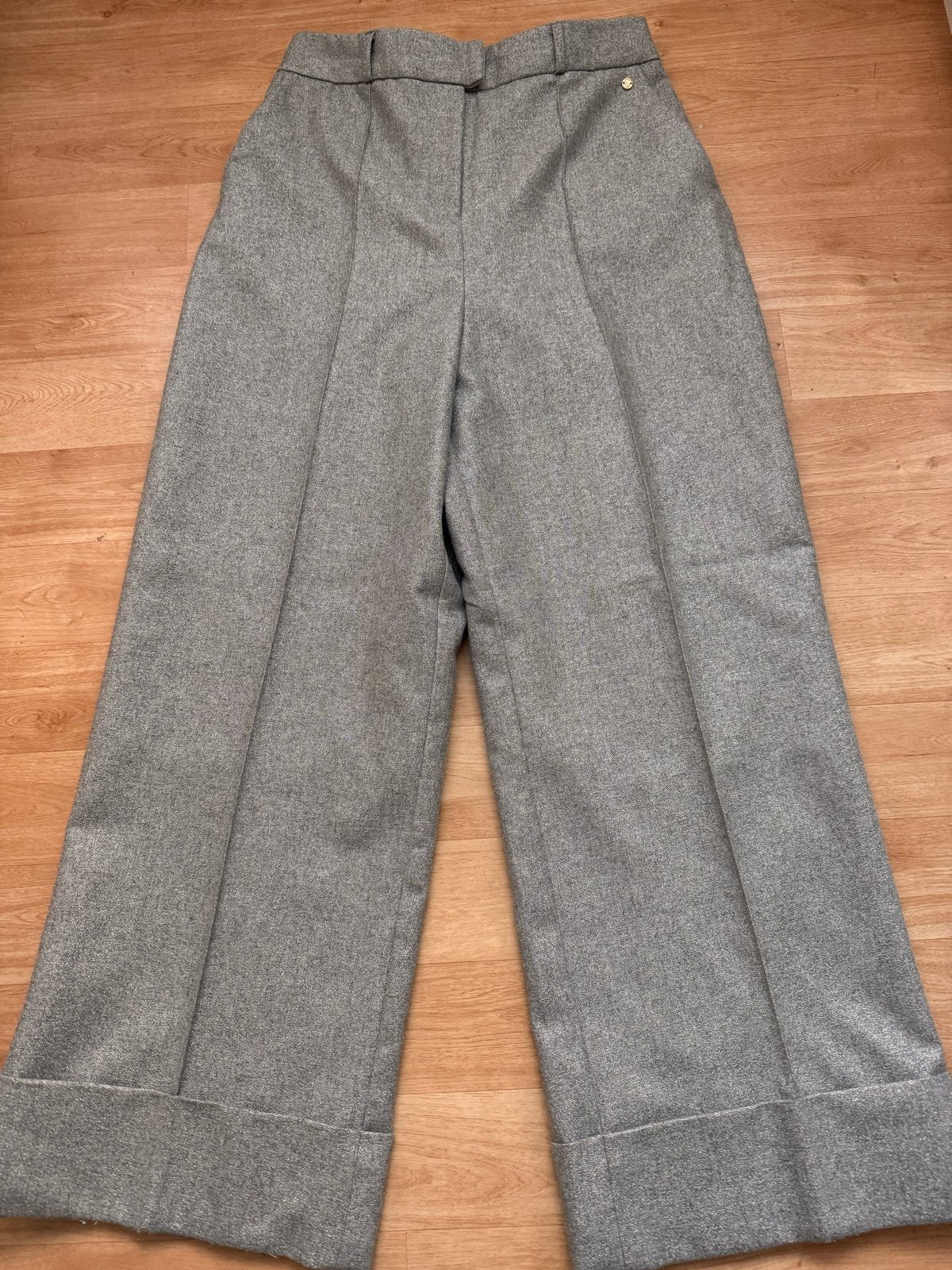 Nieuwe Josh V Jagger pantalon 2XL grijs met brede omslagen, Ophalen of Verzenden, Nieuw, Maat 46/48 (XL) of groter, Grijs