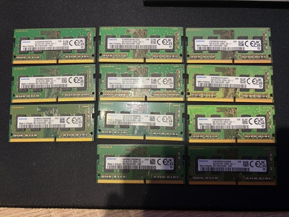 Diverse DDR4 SODIMM RAM-modules voor laptops en desktops, Computers en Software, RAM geheugen, Gebruikt, DDR4, 8 GB, Ophalen of Verzenden
