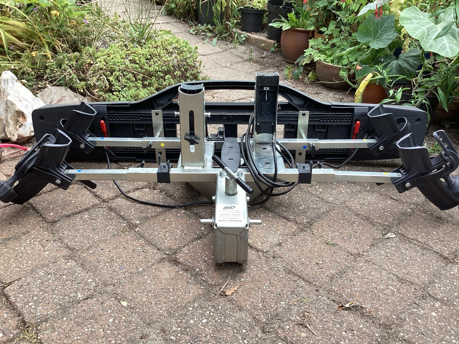 Twinny Load Trekhaakdrager voor 2 fietsen, Auto diversen, Fietsendragers, Ophalen, 2 fietsen, Gebruikt, Trekhaakdrager