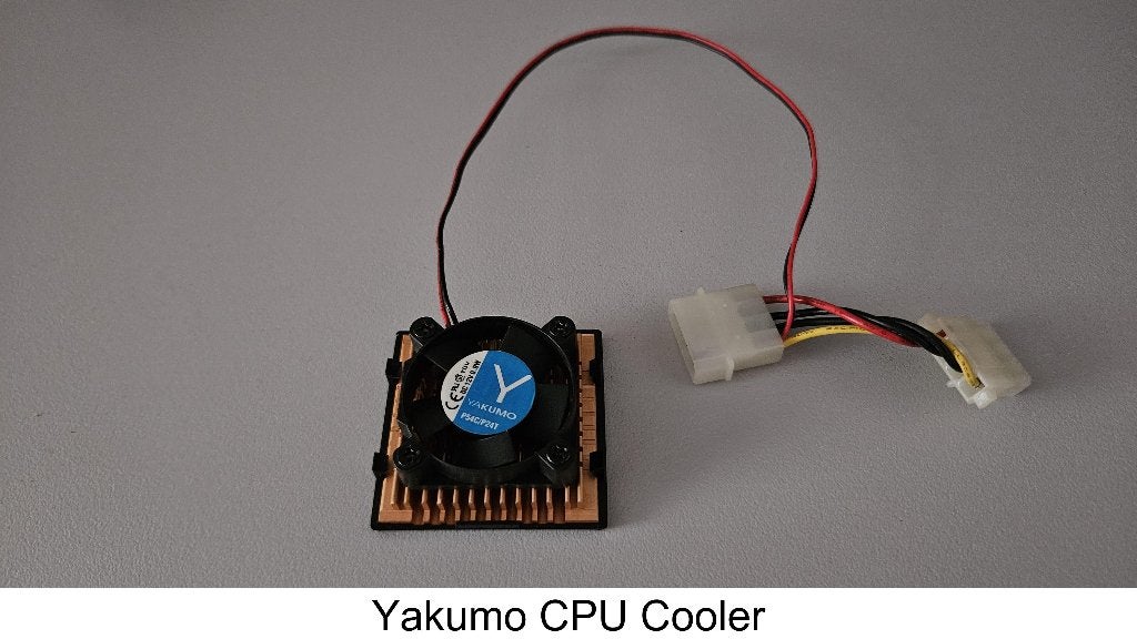 Vintage CPU Coolers, werkend en gereinigd, Ophalen of Verzenden