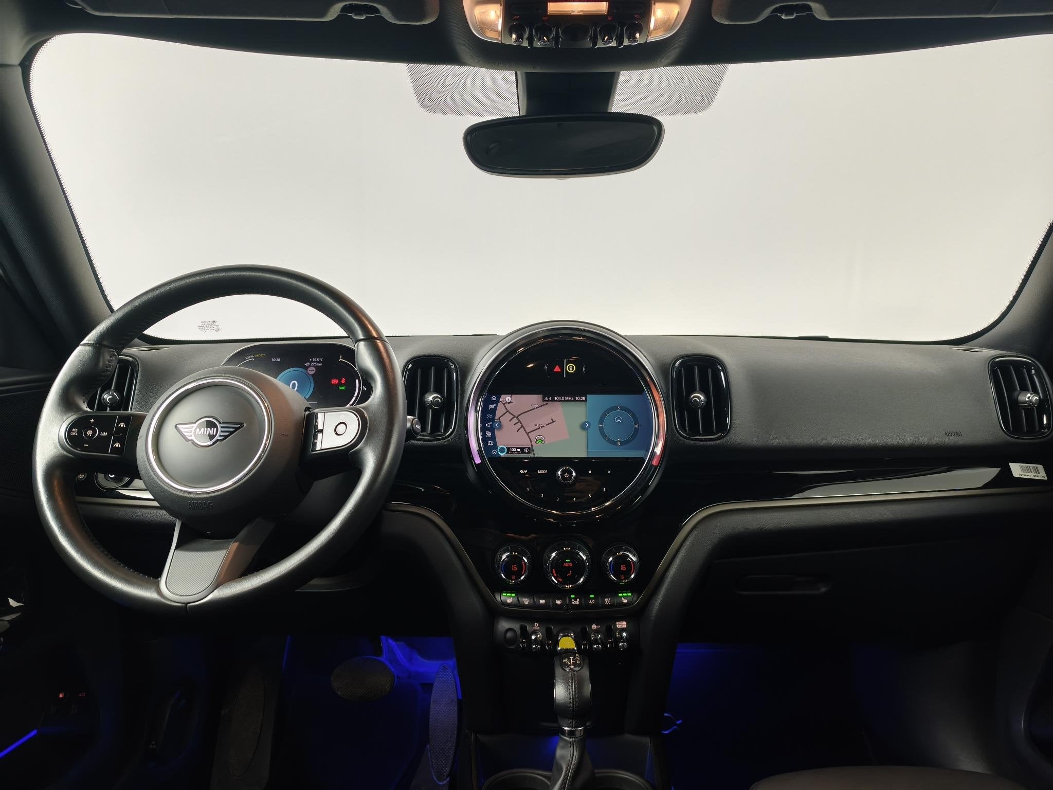 MINI Countryman 1.5 Cooper S E ALL4 Chili | Achteruitrijcame, Auto's, Automaat, Gebruikt, Countryman, Wit
