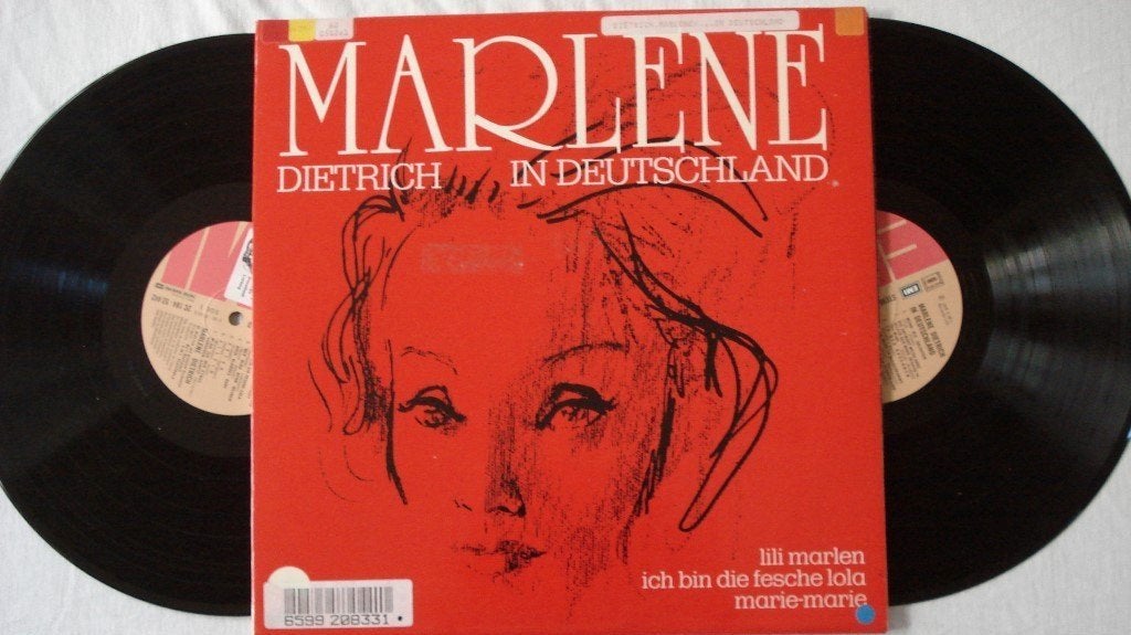 Marlene Dietrich - In Deutschland, Gebruikt, Ophalen of Verzenden, 12 inch, Gatefold hoes
