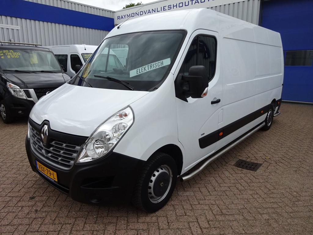 Renault Master T31 Z.E. L3H2 LANG MODEL SOH 88 % TNT inricht, Auto's, Stof, Gebruikt, Zwart, 33 kWh