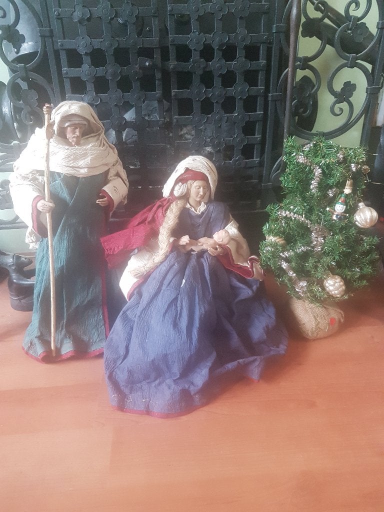 Unieke kerststal, Diversen, Ophalen of Verzenden, Gebruikt