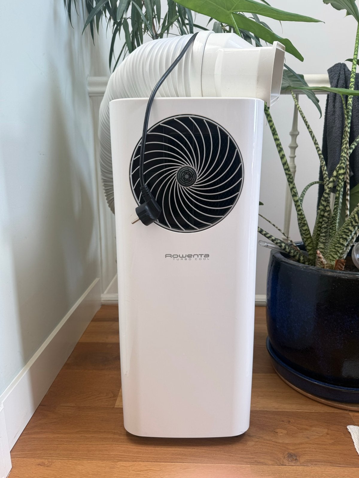 Rowenta Turbo Cool Mobiele Airco - Wit, Ophalen, Gebruikt, Minder dan 60 m³, Timer