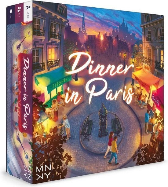 Dinner in Paris bordspel - MNKY Entertainment, Sales@mnkyentertainment.com, Nieuw, Ophalen of Verzenden, MNKY Entertainment