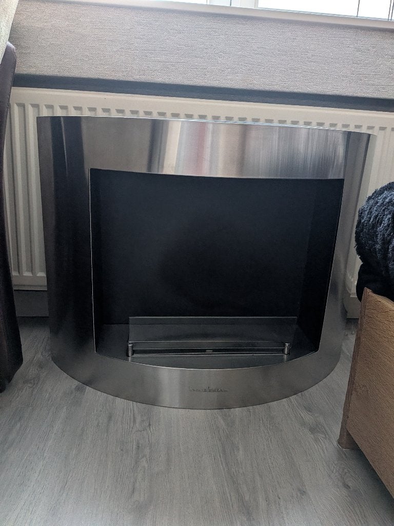 Bio ethanol haard, Huis en Inrichting, Ophalen, Zo goed als nieuw, Hangende haard, Overige soorten