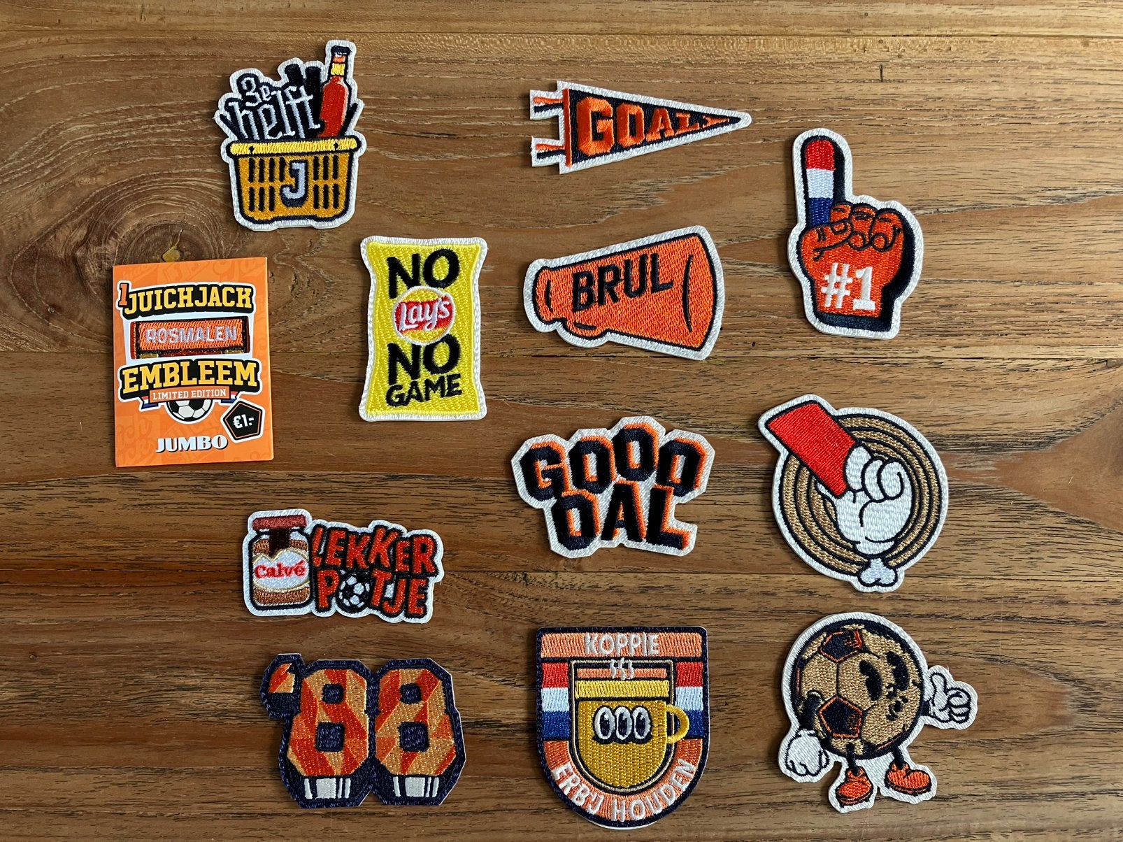 JUMBO emblemen | Te ruil | Te koop, Ophalen of Verzenden, Nieuw, Figuurtje