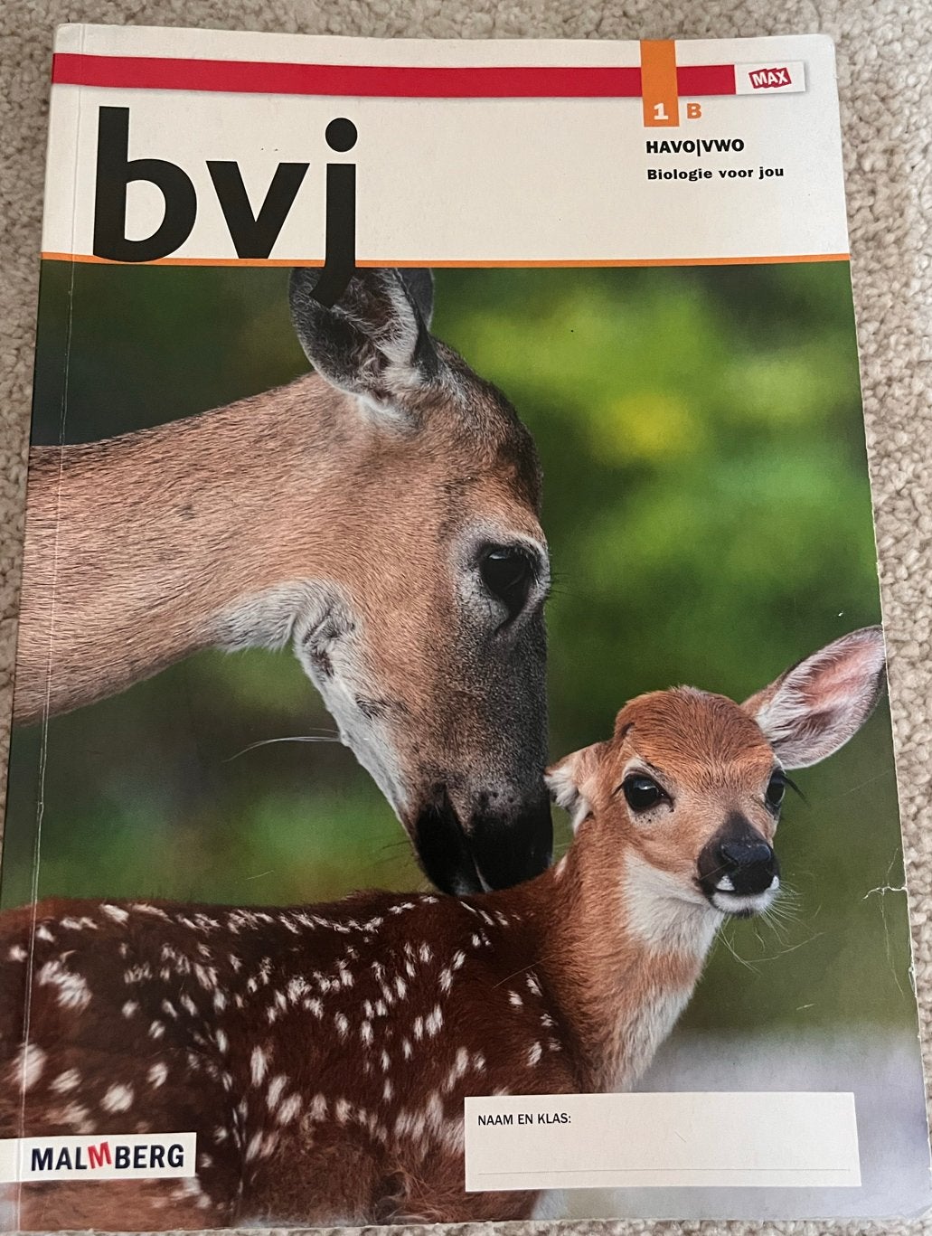 BVI Biologie voor jou 1B HAVO Malmberg, Boeken, Ophalen of Verzenden, Zo goed als nieuw, HAVO, Biologie