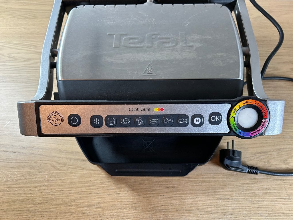 Tefal OptiGrill, Ophalen of Verzenden, Zo goed als nieuw