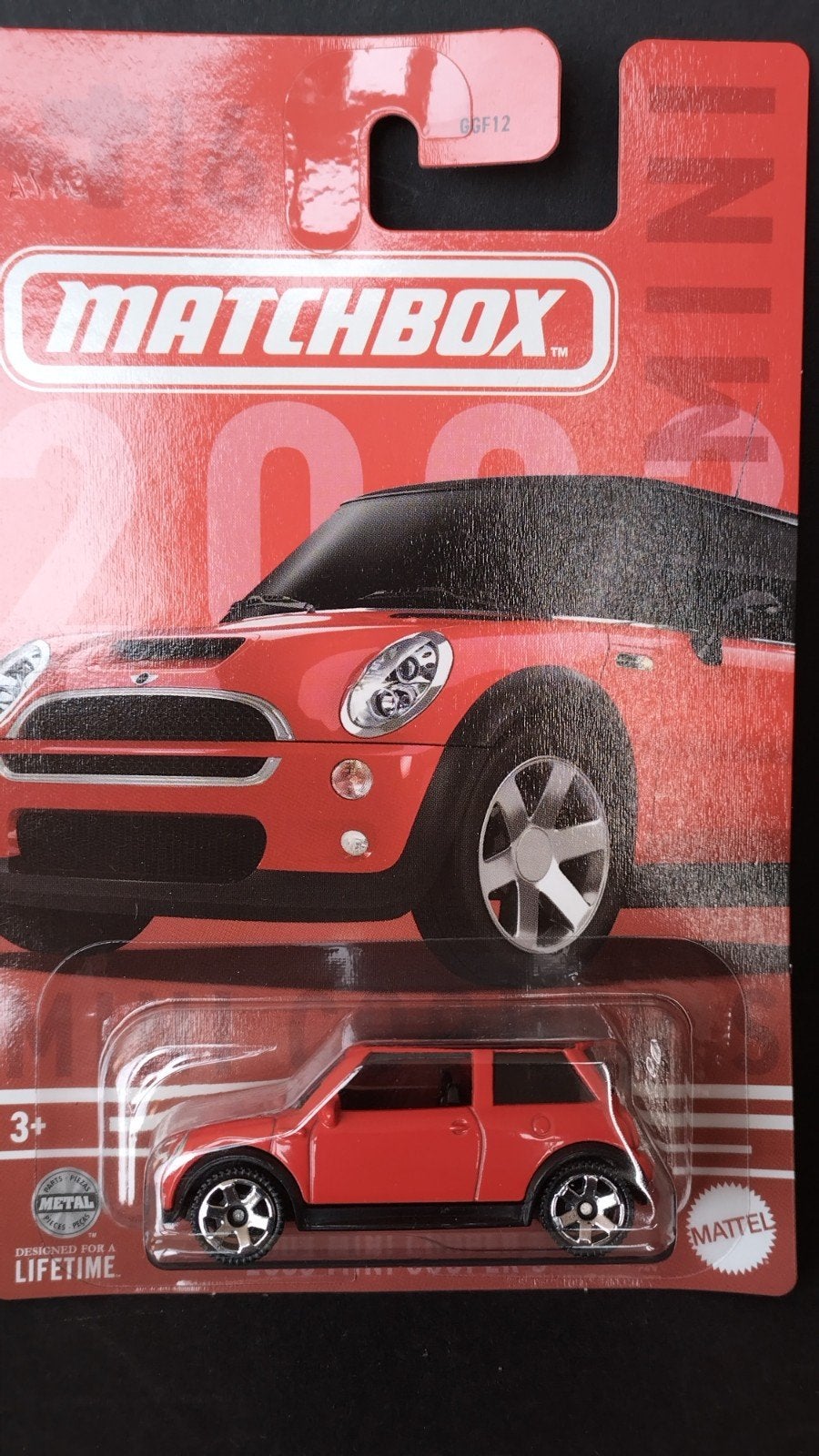 Mini Cooper r50 red 1:64 Matchbox Pol, Auto, Verzenden, ., Nieuw