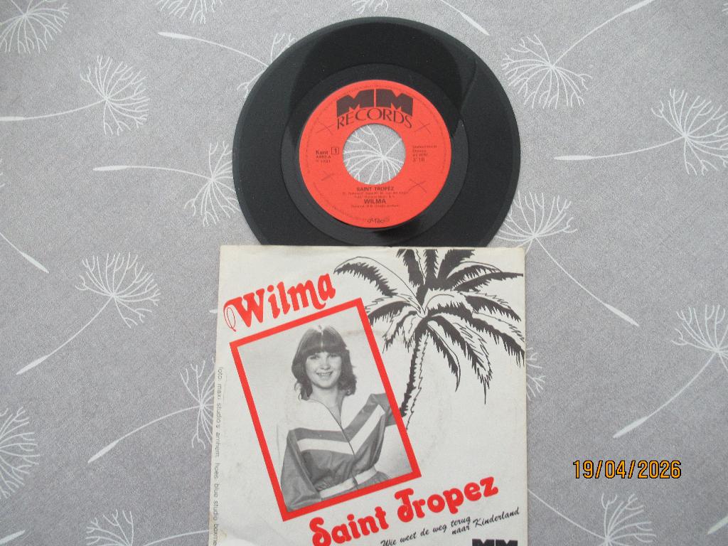 Wilma         Saint Tropez, Cd's en Dvd's, Vinyl Singles, Gebruikt, 7 inch, Single, Ophalen of Verzenden